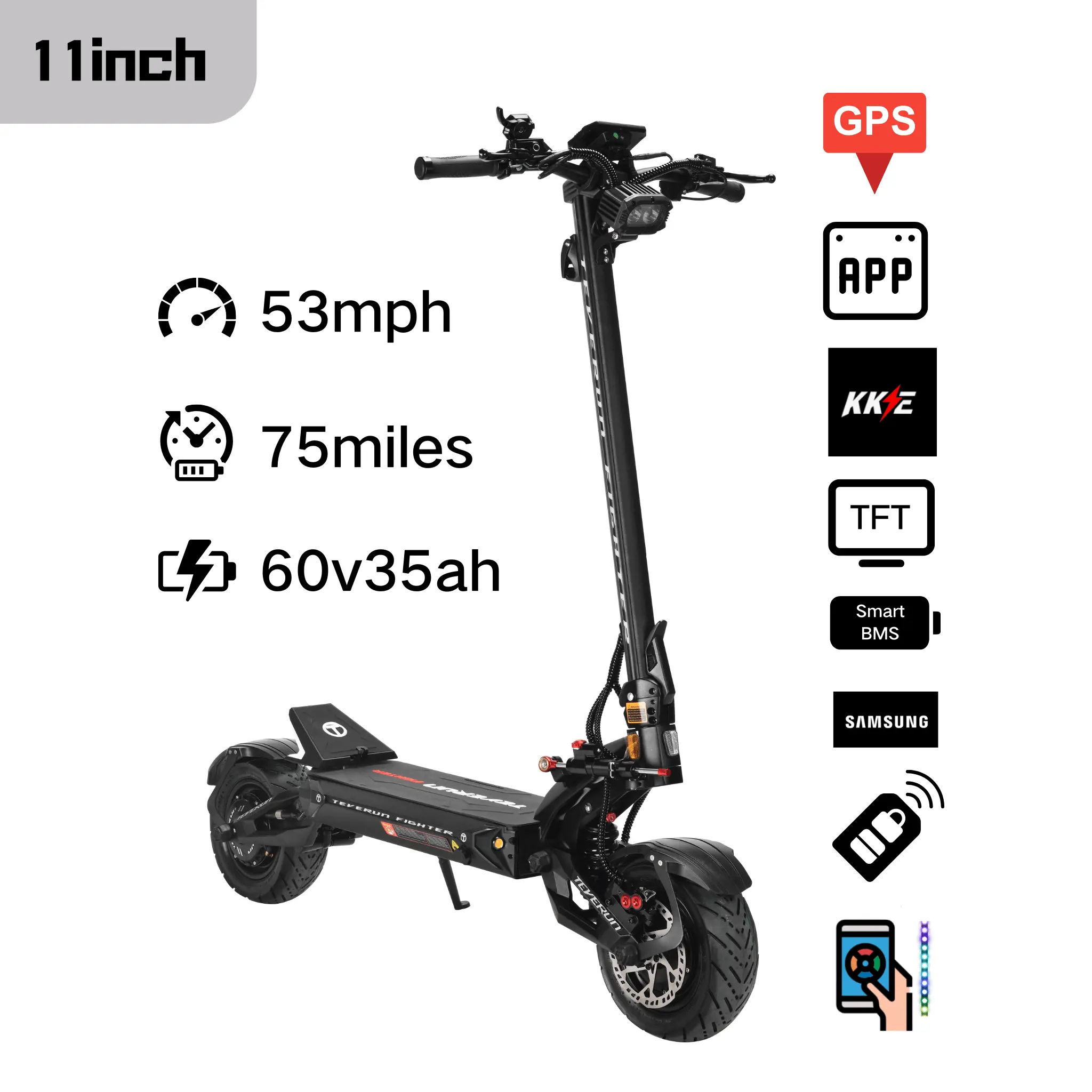 Teverun Fighter Eleven trottinette electrique