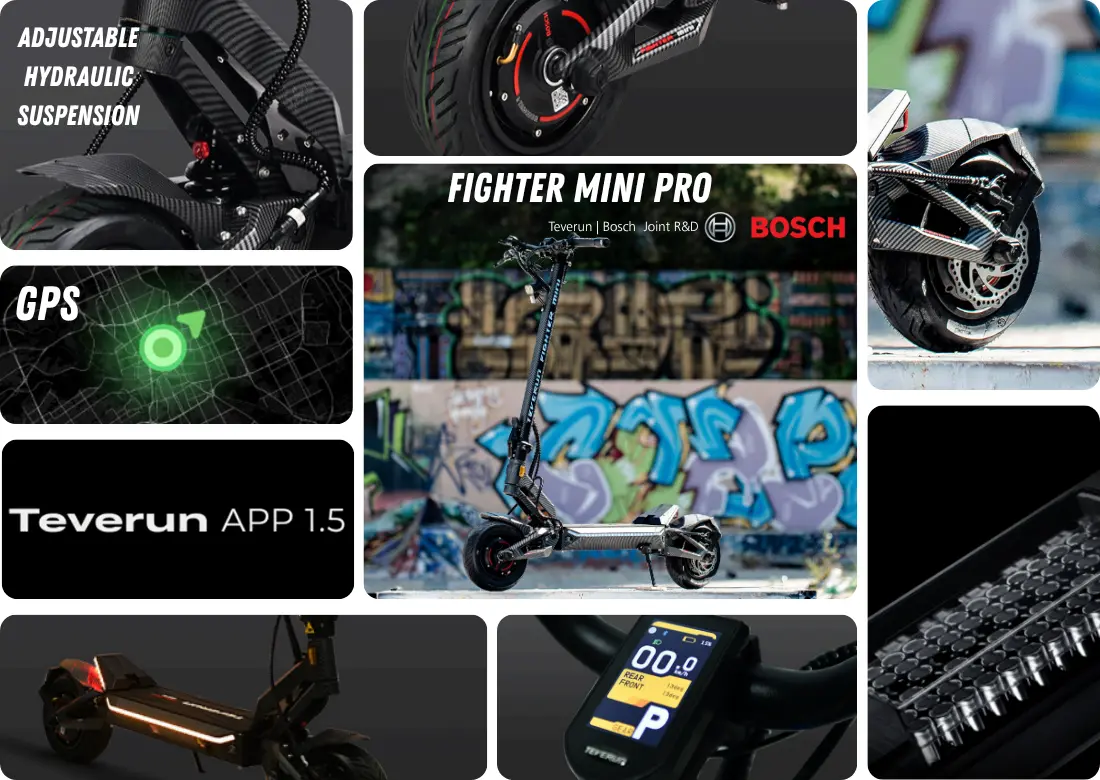Teverun Fighter Mini trottinette electrique